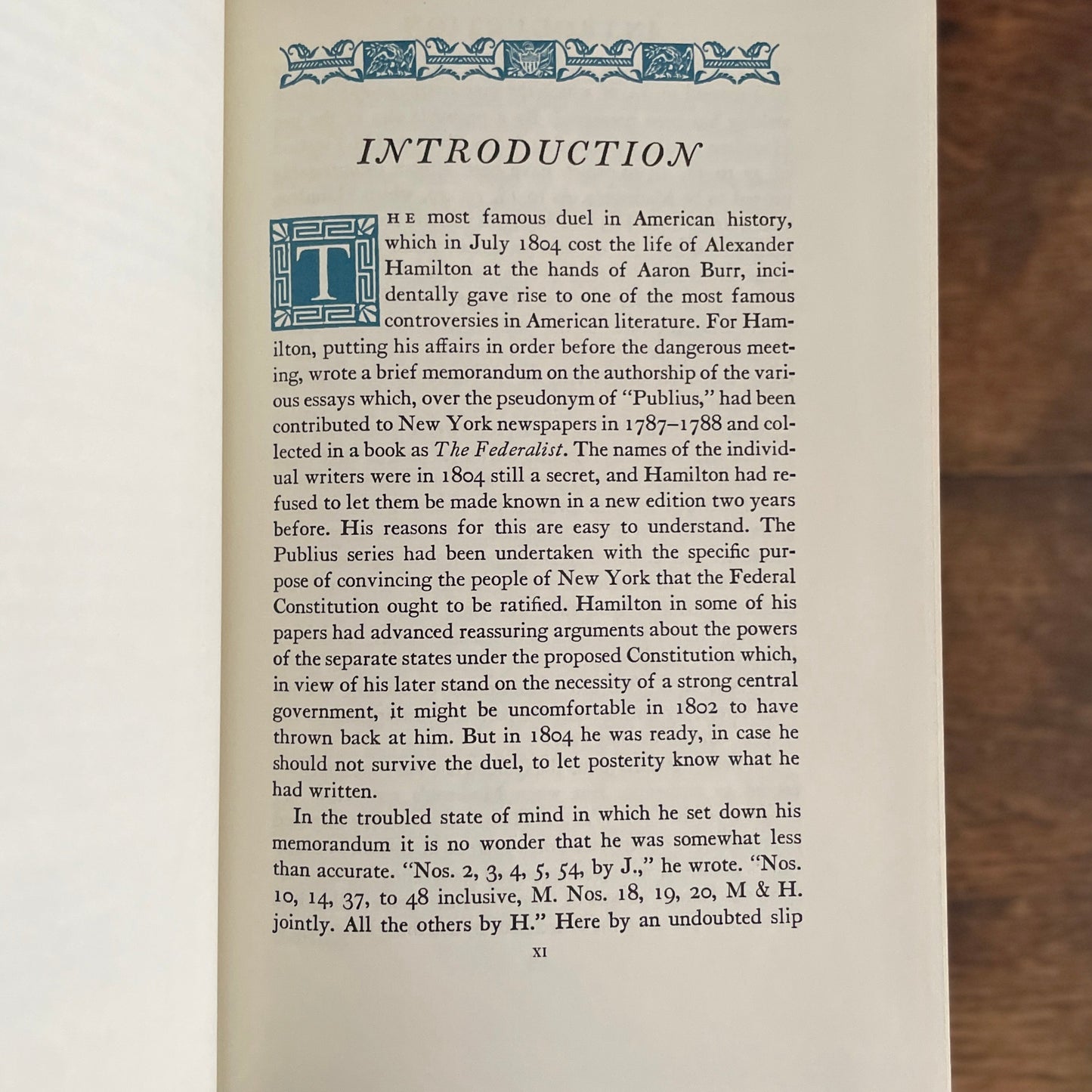 The Federalist or The New Constitution - Leather The Easton Press Collector's Edition 1979